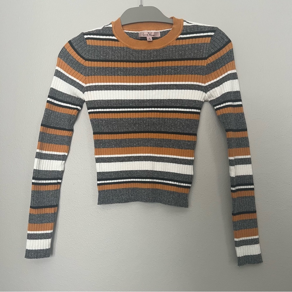 Striped Crew Neck Sweater